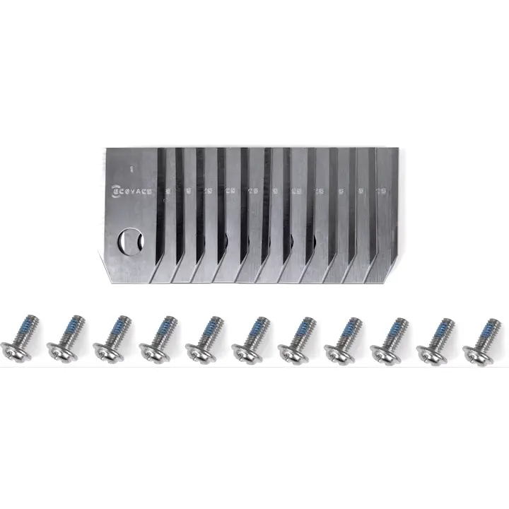 Accesorii masina de tuns iarba - Set de 12 lame de schimb Ecovacs pentru robotul cositor GOAT G1