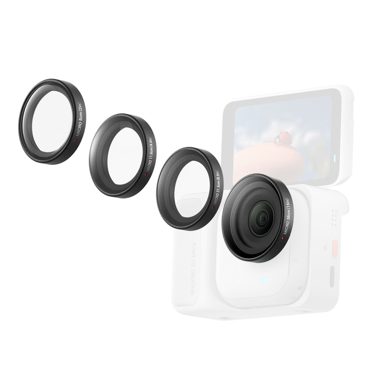 TV, Audio-Video & Foto - Kit lentile Micro Insta360 pentru GO Ultra
