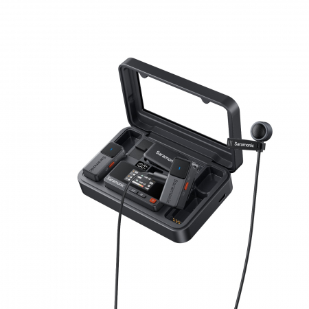 Kit linie wireless Saramonic Air, 2x microfon, 1x receptor, 2x lavaliere [2]