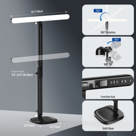 Lampa LED Bi-color Neewer TL40 8W [5]