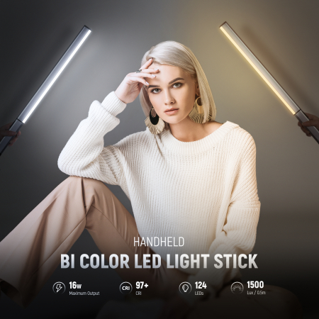 Lampa video LED Bi-color Neewer CL124 Pro 16W [1]