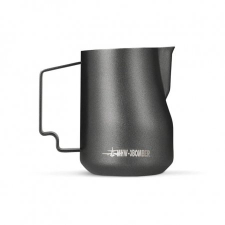 Accesorii Home Barista - Latiera MHW-3BOMBER Milk Jug Turbo, Negru mat, 350ml