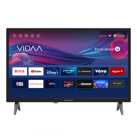 Televizoare - Televizor Diamant LED Smart TV 24HL4330H/C, 60 cm, HD, VIDAA