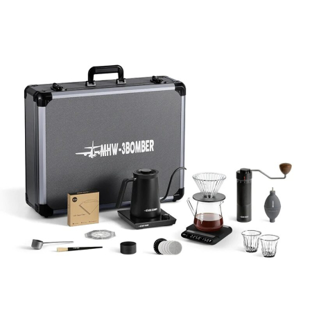 Coffee Corner - MHW-3BOMBER B-3 Tactical Suitcase 12pcs Set Coffee Gifts Black