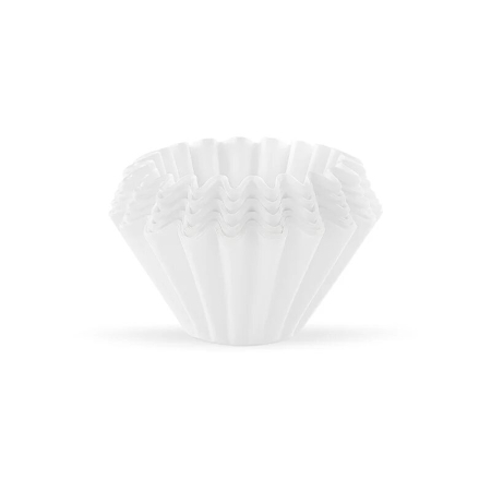 Coffee Corner - MHW-3BOMBER Filtre de Hârtie CakeShape mărimea-185 4 cești 50 bucăți Alb