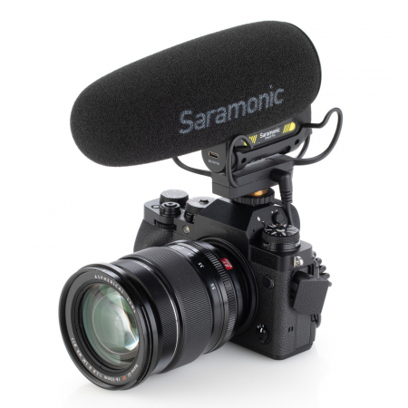 Microfon shotgun supercardioid on-camera Saramonic Vmic5 Pro [4]