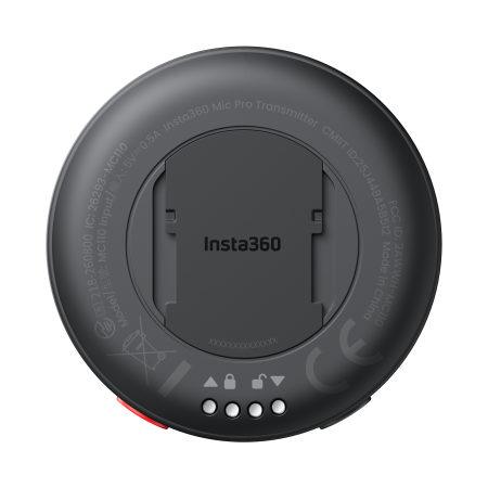 Microfon transmitator Insta360 Mic Pro (Graphite Black) [3]