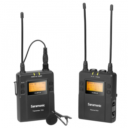 Linii wireless - Kit linie wireless Saramonic UwMic9 Kit1