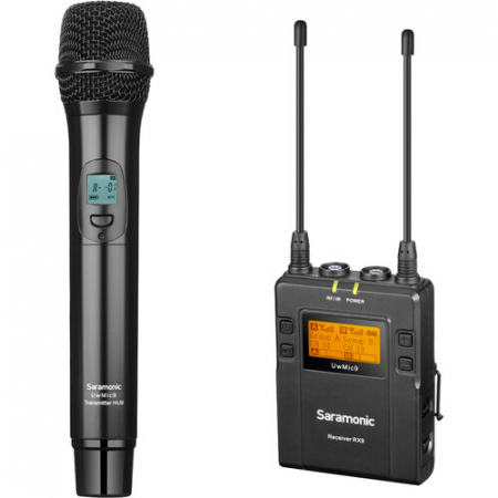 Linii wireless - Microfon wireless Saramonic UwMic9 Kit4