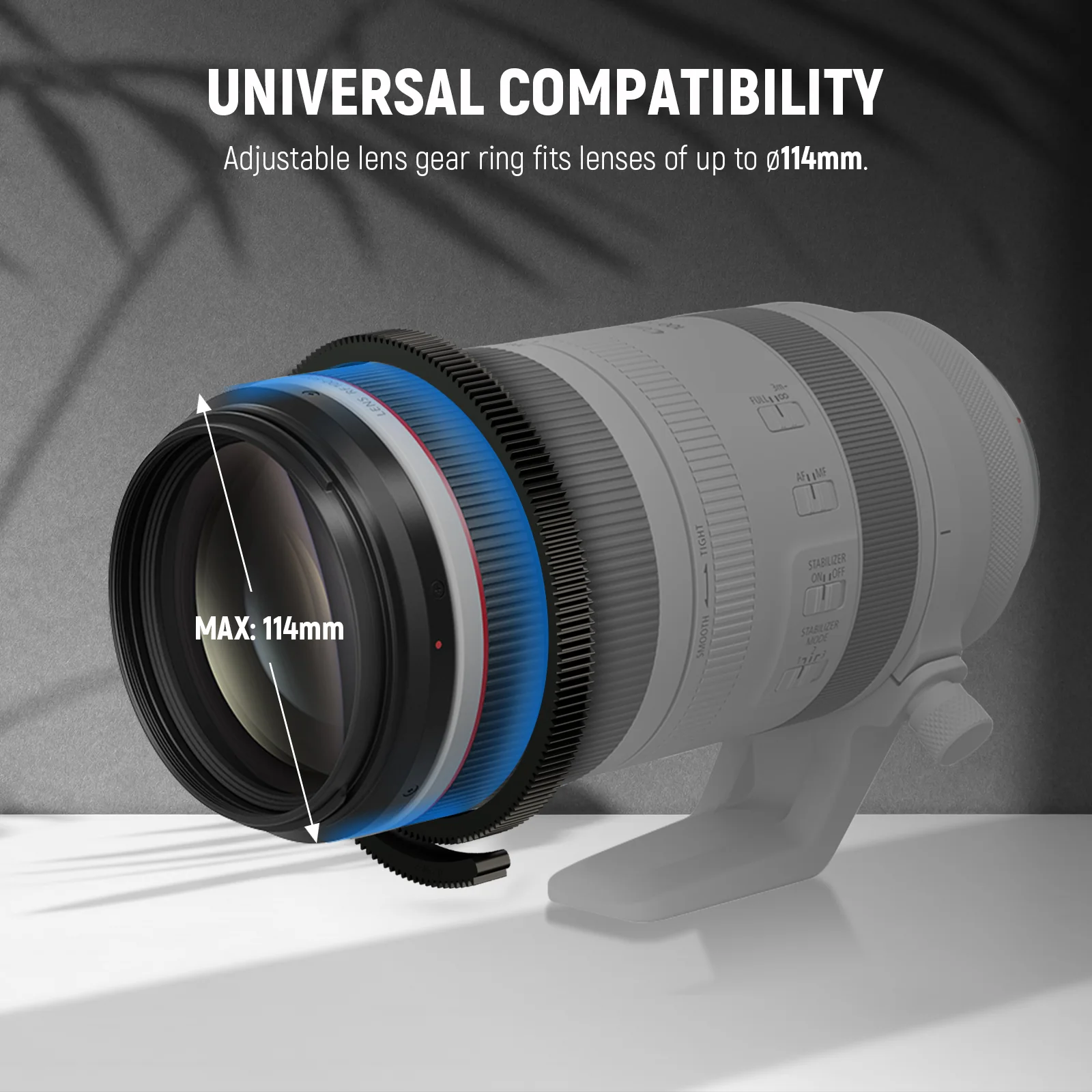 Mini Follow focus Neewer PG001 cu opritoare A-B [4]