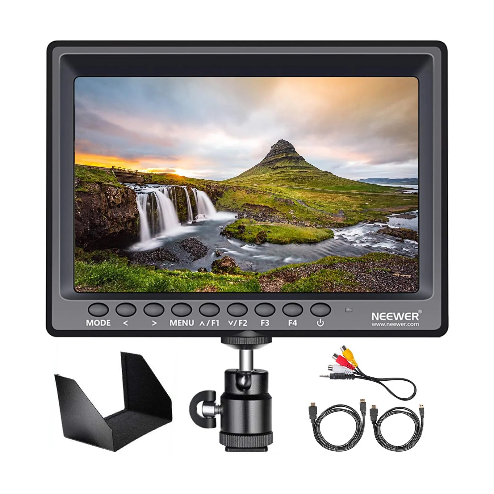 Monitoare & recordere video - Monitor pentru camera Neewer F100, 7'', HD