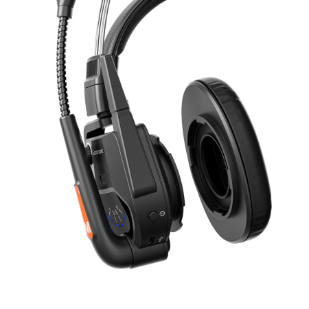 Pad over-ear din piele ecologică cu gel de răcire Saramonic pentru căștile WiTalk9 Master și Remote [1]
