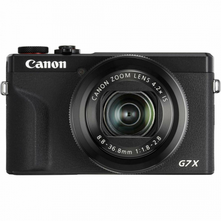 TV, Audio-Video & Foto - Aparat foto compact Canon PowerShot G7 X Mark III Negru