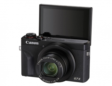 Aparat foto Canon PowerShot G7 X Mark III Negru + Acumulator [4]