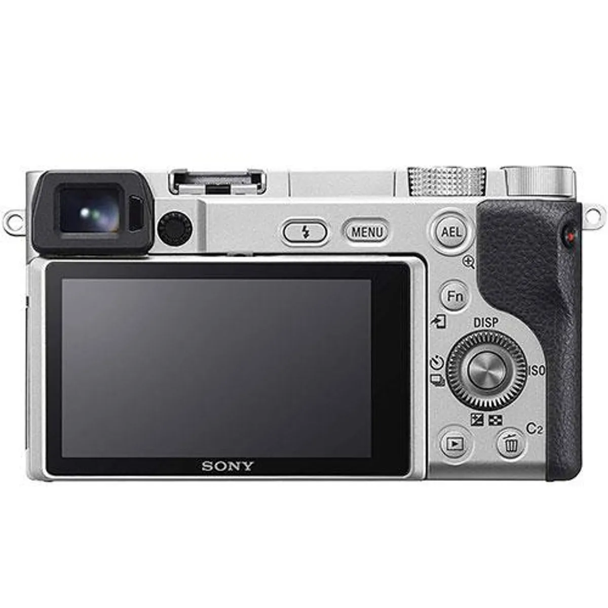 Aparat Foto Mirrorless Sony Alpha 6100, 24.2 MP, 4K, Argintiu + Obiectiv 16-50mm [1]