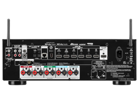 Denon Receiver AV AVR-S670H Black 5.2 canale 8K Receiver AV Black Premium 5.2 Ch [3]