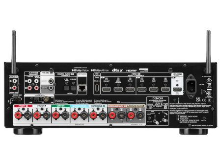 Denon Receiver AV AVR-S770H Black 7.2 canale 8K Receiver AV Black Premium 7.2 Ch [3]