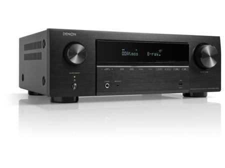 Denon Receiver AV AVR-X1800H DAB Black 7.2 canale 8K Receiver AV Black Premium 7.2 Ch [2]