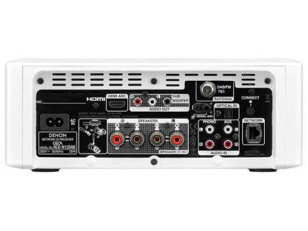 Denon Receiver RCD N12 DAB White Hgl Receiver AV White Premium [3]