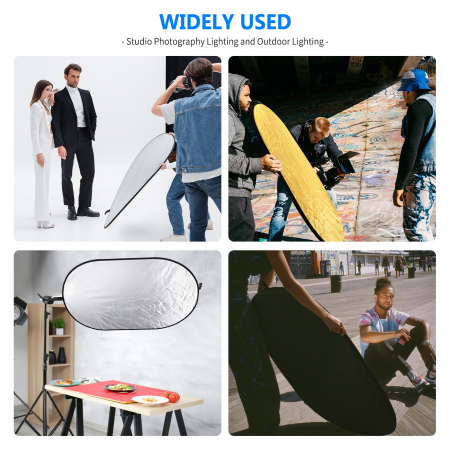 Reflector foto/video Neewer, 5 in 1, 80x120 cm [3]