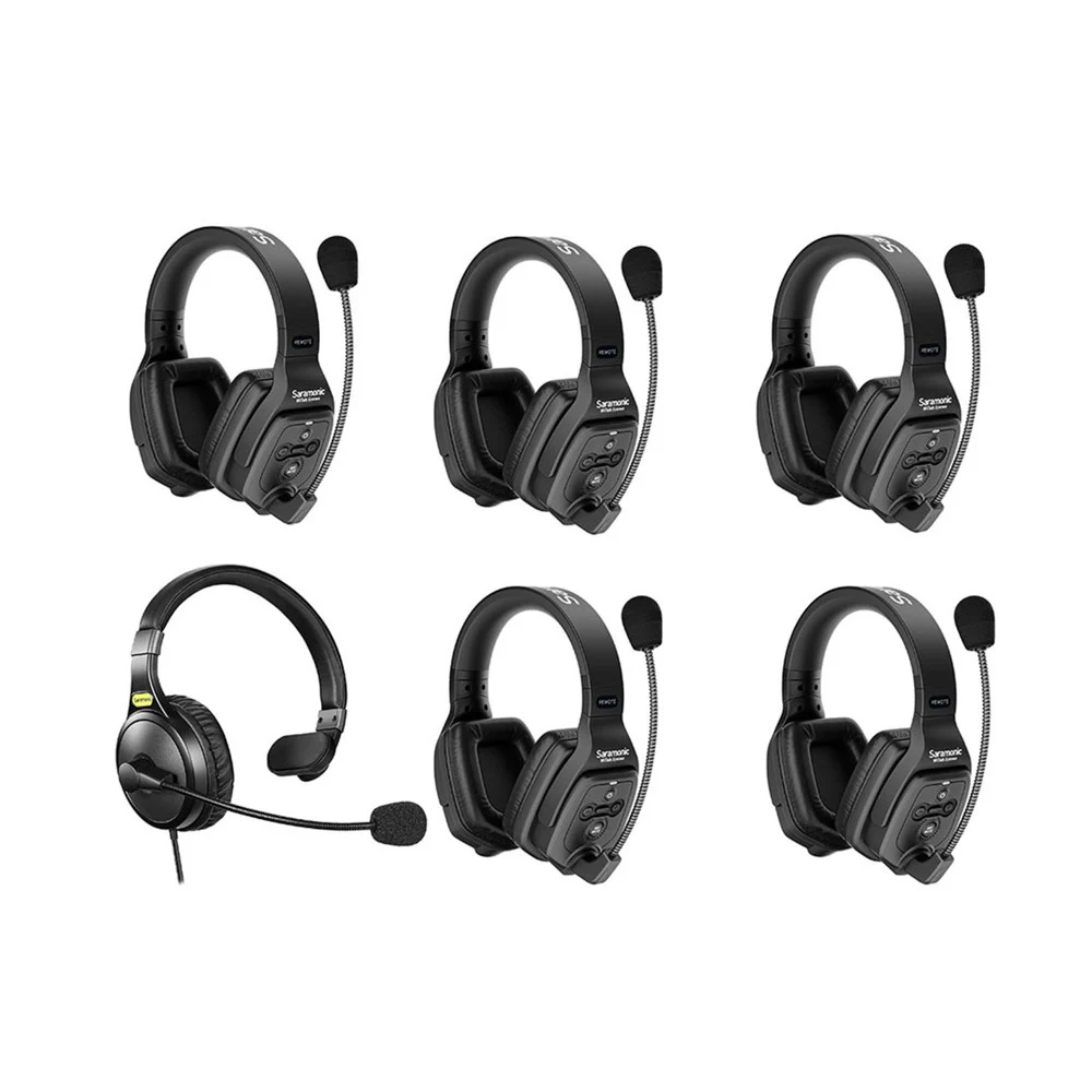 Sistem intercom wireless complet pentru 6 persoane Saramonic WiTalk WT6D [1]