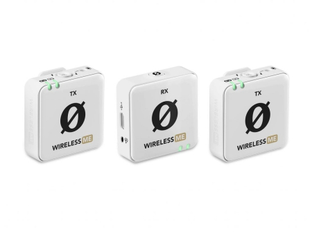 TV, Audio-Video & Foto - RØDE wireless ME Dual (Alb) - 2TX-1RX