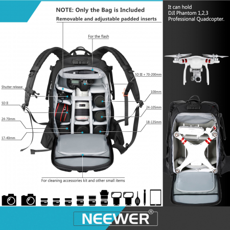 Ghiozdan foto profesional Neewer NW-XJB-D2330 [2]