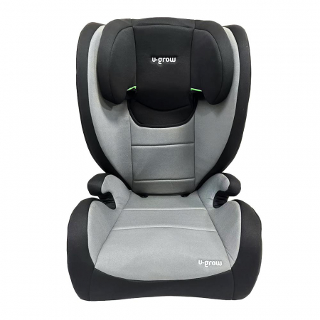 Jucarii, Copii & Bebe - Scaun auto U-GROW, R129, ISOFIX, 15-36 kg, 100-150 cm, Negru / Gri