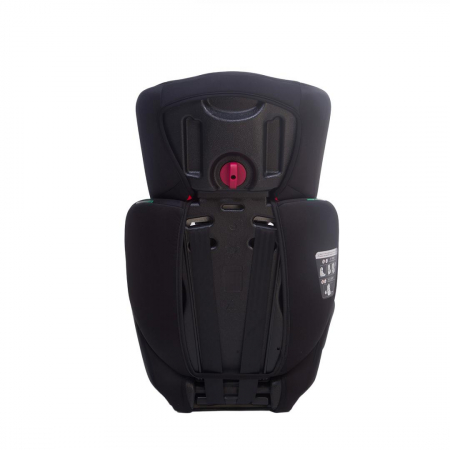 Scaun auto U-GROW, R129, fara ISOFIX, 9-36 kg, 76-150 cm, Rosu / Negru [4]