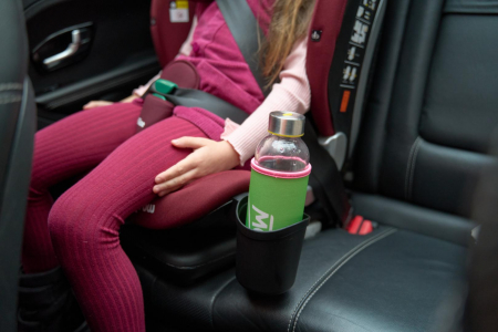 Scaun auto U-GROW Goldfix Plus, i-Size, R129, ISOFIX, 9-36 kg, 76-150 cm, Rosu [14]