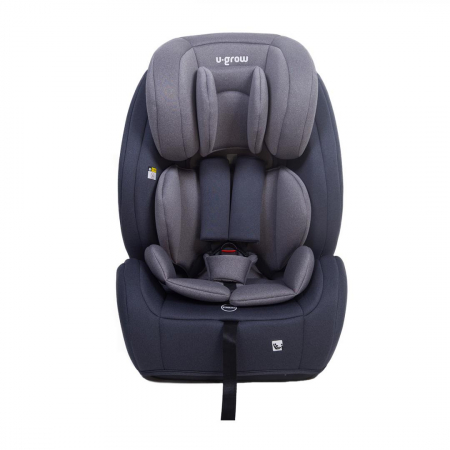 Jucarii, Copii & Bebe - Scaun auto U-GROW, R129, ISOFIX, top tether, 9-36 kg, 76-150 cm, Gri