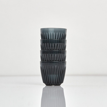 Cani - Set de 4 Cești de Cafea Huskee 90ml