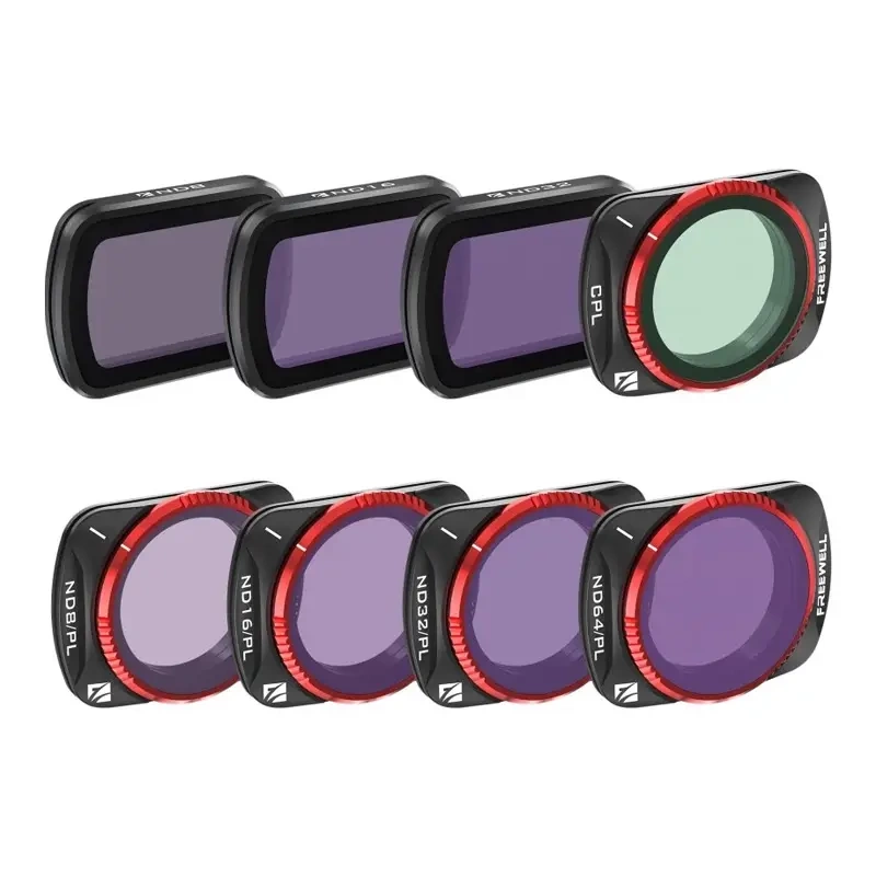 TV, Audio-Video & Foto - Set de 8 filtre Freewell DJI Osmo Pocket 3