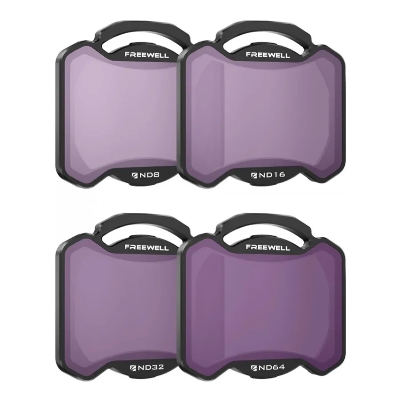 TV, Audio-Video & Foto - Set of 4 filters ND8,16,32,64 Freewell for DJI Avata 2