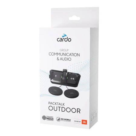 TV, Audio-Video & Foto - Sistem comunicatie Cardo Packtalk Outdoor, pentru casca, Negru