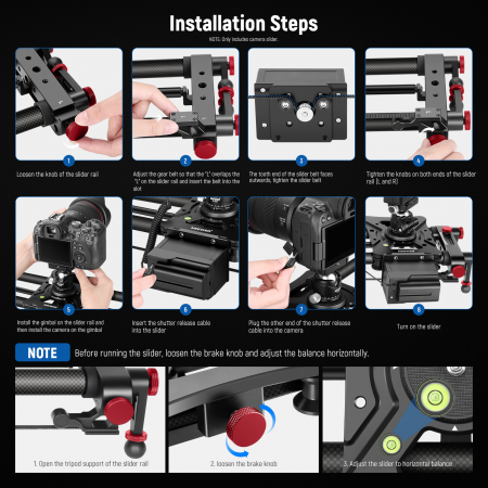 Slider motorizat Neewer ER1-120 [6]