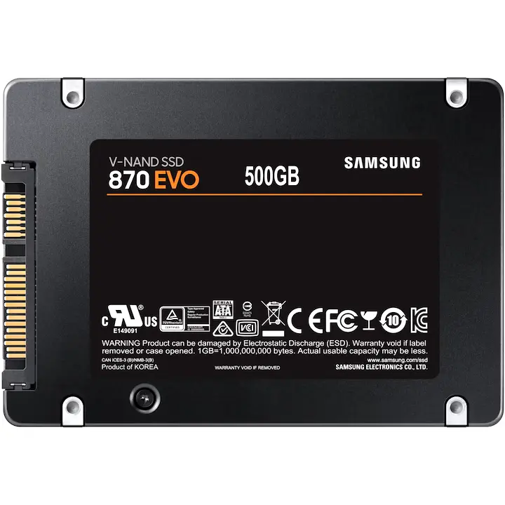 Solid State Drive (SSD) Samsung 870 EVO, 500GB [4]