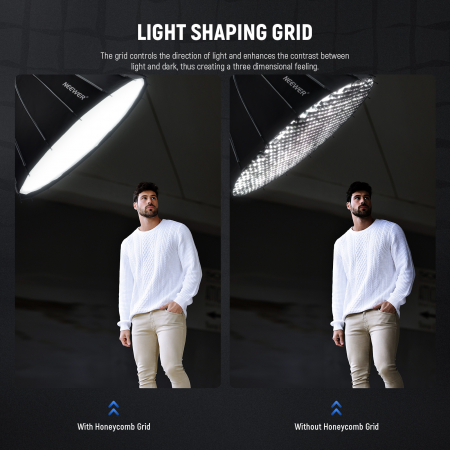 Softbox Hexadecagonal Parabolic Neewer SF120Q, 120 cm [3]