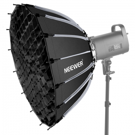 Echipamente de studio - Softbox Hexadecagonal Parabolic Neewer SF65Q, 65 cm