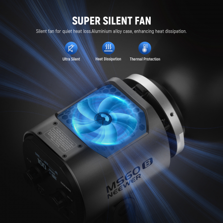 Lampa video LED Bi-color Neewer MS60B 65W [6]