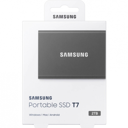 SSD portabil Samsung T7 2TB Argintiu [7]