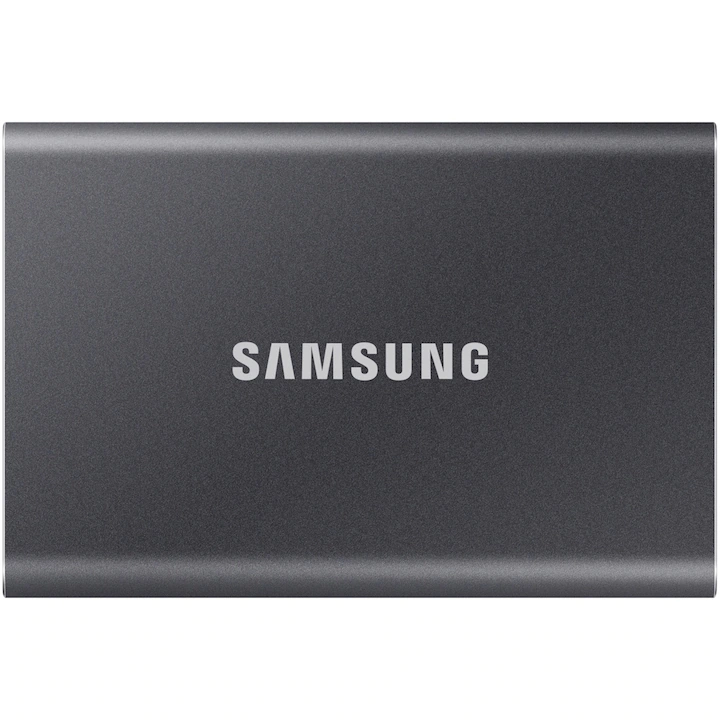 PC, Periferice & Software - SSD portabil Samsung T7 2TB Argintiu