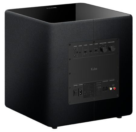 Subwoofer Kef Kube 10 MIE Black Subwoofer Black Premium Cu Subwoofer [1]