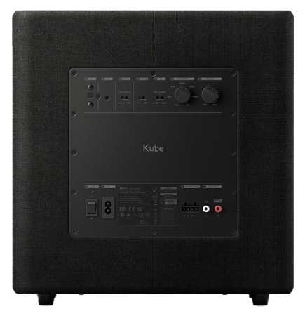 Subwoofer Kef Kube 10 MIE Black Subwoofer Black Premium Cu Subwoofer [2]