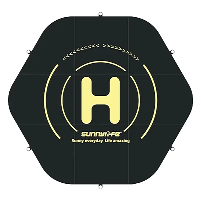 TV, Audio-Video & Foto - Sunnylife covor de aterizare pentru drone 110cm hexagon - cu doua fete - rezistent la apa (TJP10)