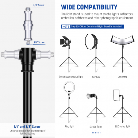 Stativ lumini Neewer 220cm [1]