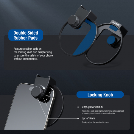 Suport pentru filtre de telefon Neewer LA006 67mm [4]