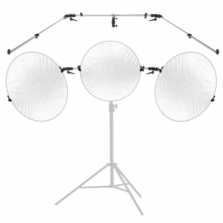Echipamente de studio - Suport blenda Neewer ST-RF3 cu prindere tripla