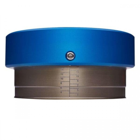 Tamper Plat PUSH Espresso, 58.5mm, Albastru [1]