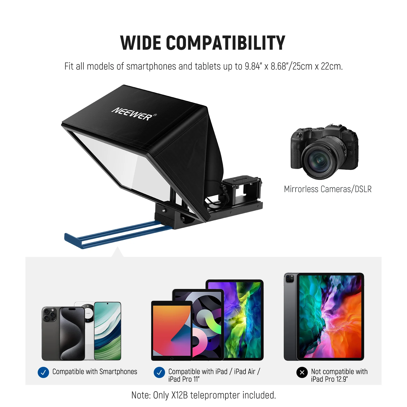 Teleprompter Neewer Basics X12B [5]